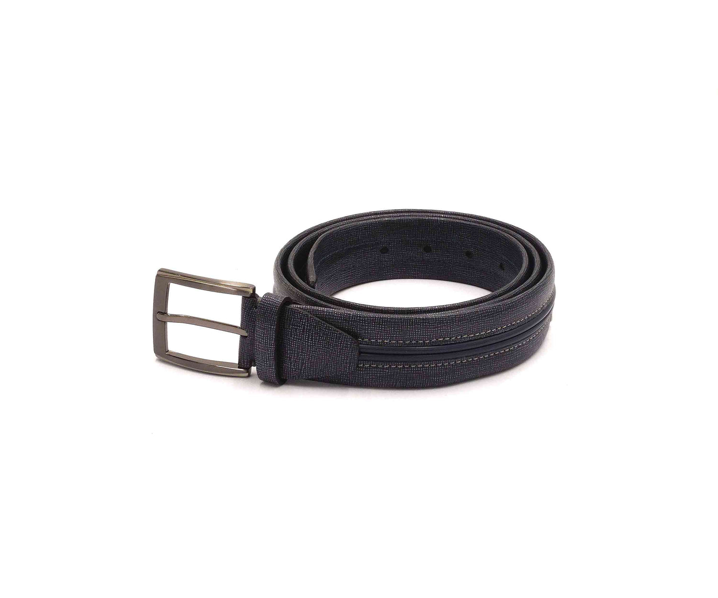 Stefano Corsini Piped Belt - Blue