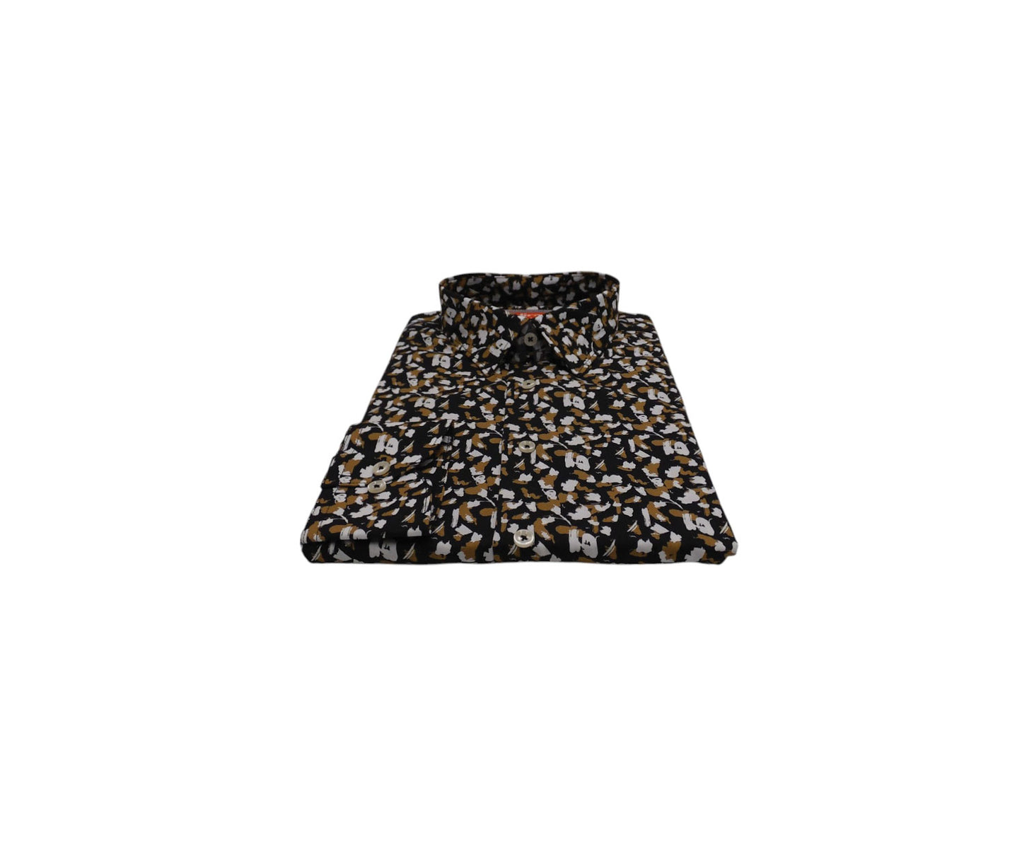 Dirami Ferraro Long Sleeve Shirt - Black & Gold