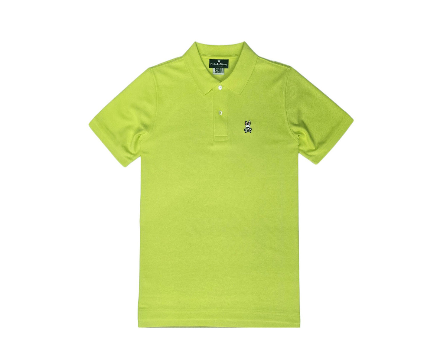 Psycho Bunny Classic Pique Polo - Lemon Pulp