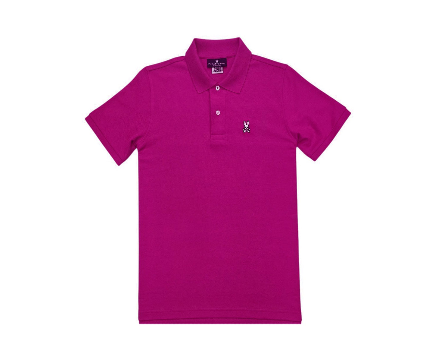 Psycho Bunny Classic Pique Polo - Magenta Storm
