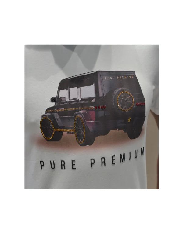 Pure Premium Carro Tee - White