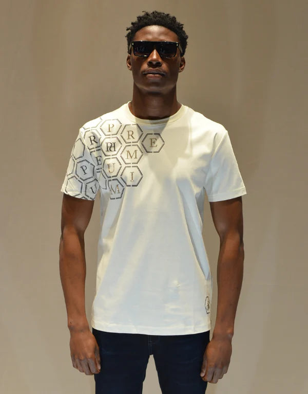 Pure Premium Hexx Tee - Cream