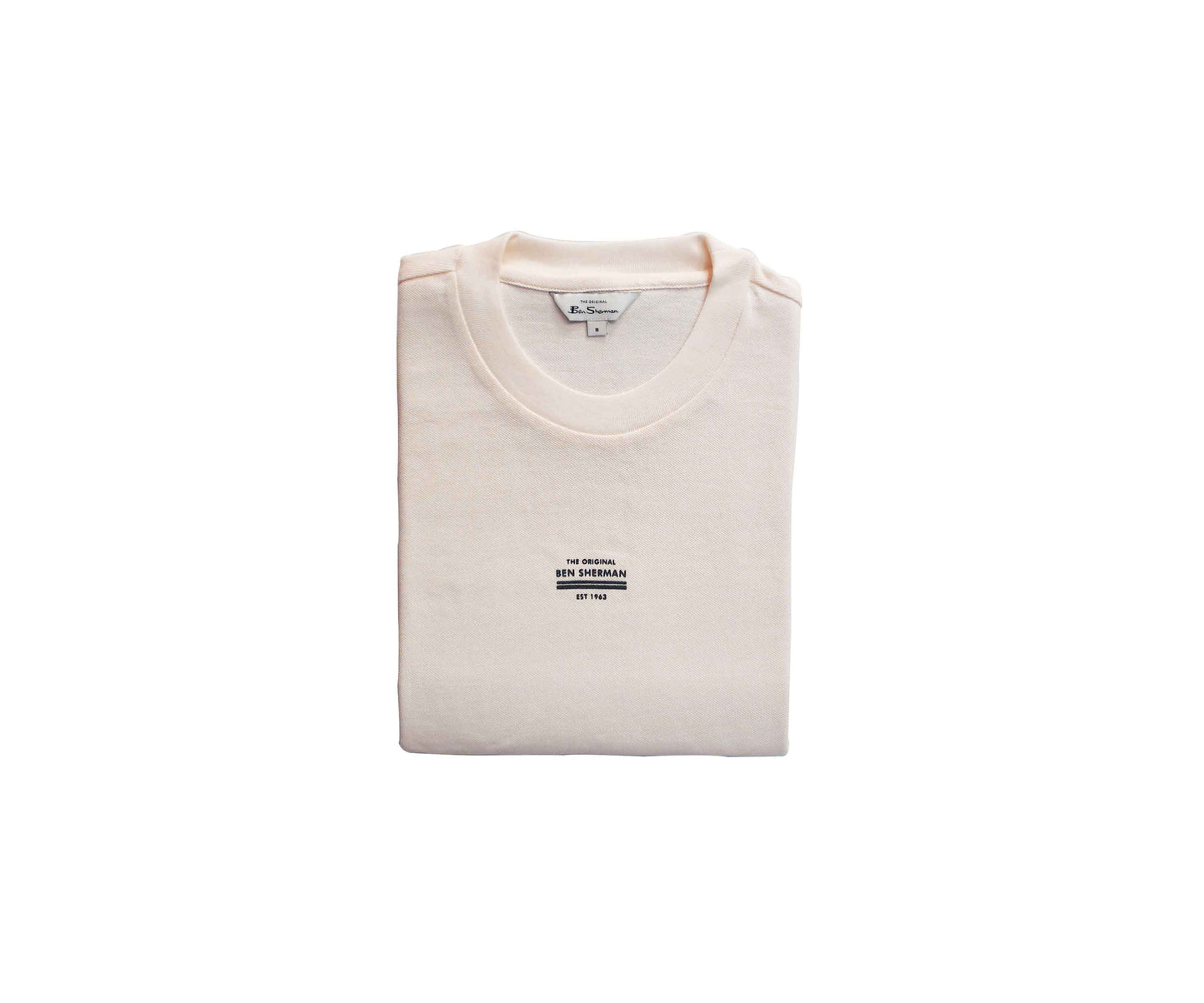 Ben Sherman Pique Tee - Ivory