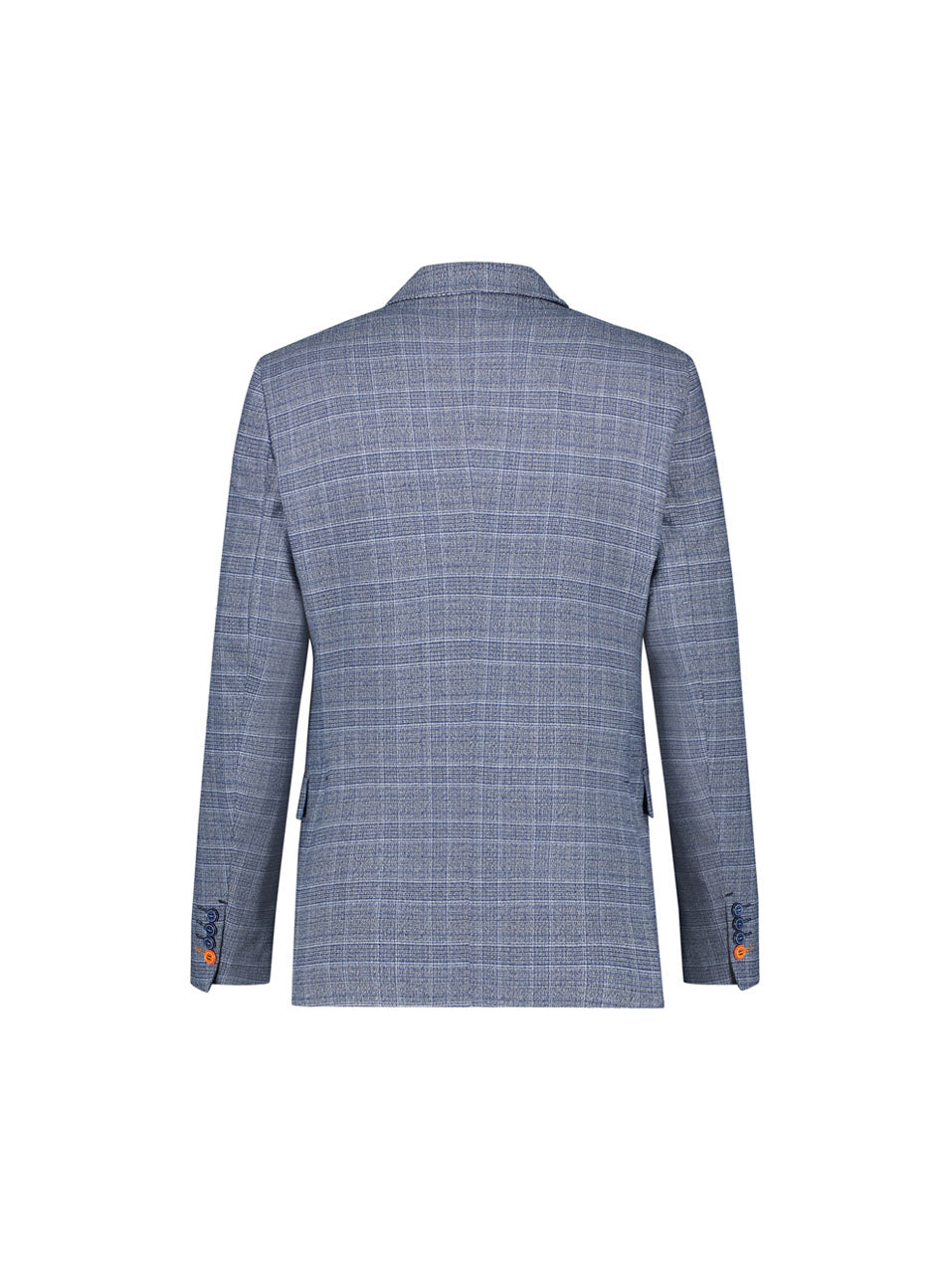 A Fish Named Fred Blazer - Light Grey And Navy Check