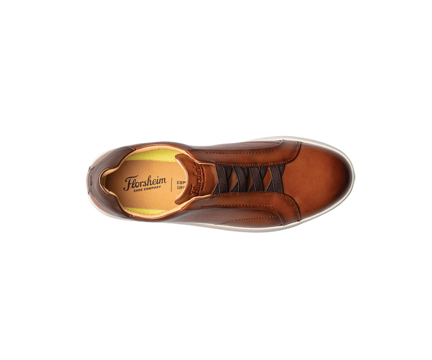 Florsheim Monopoli Elastic Lace - Cognac