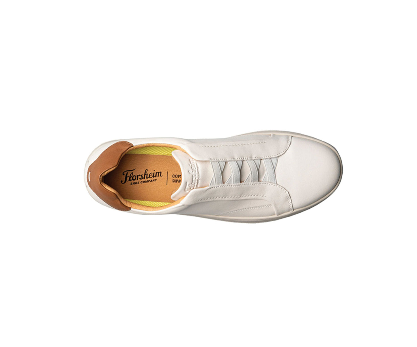 Florsheim Monopoli Elastic Lace - Cream