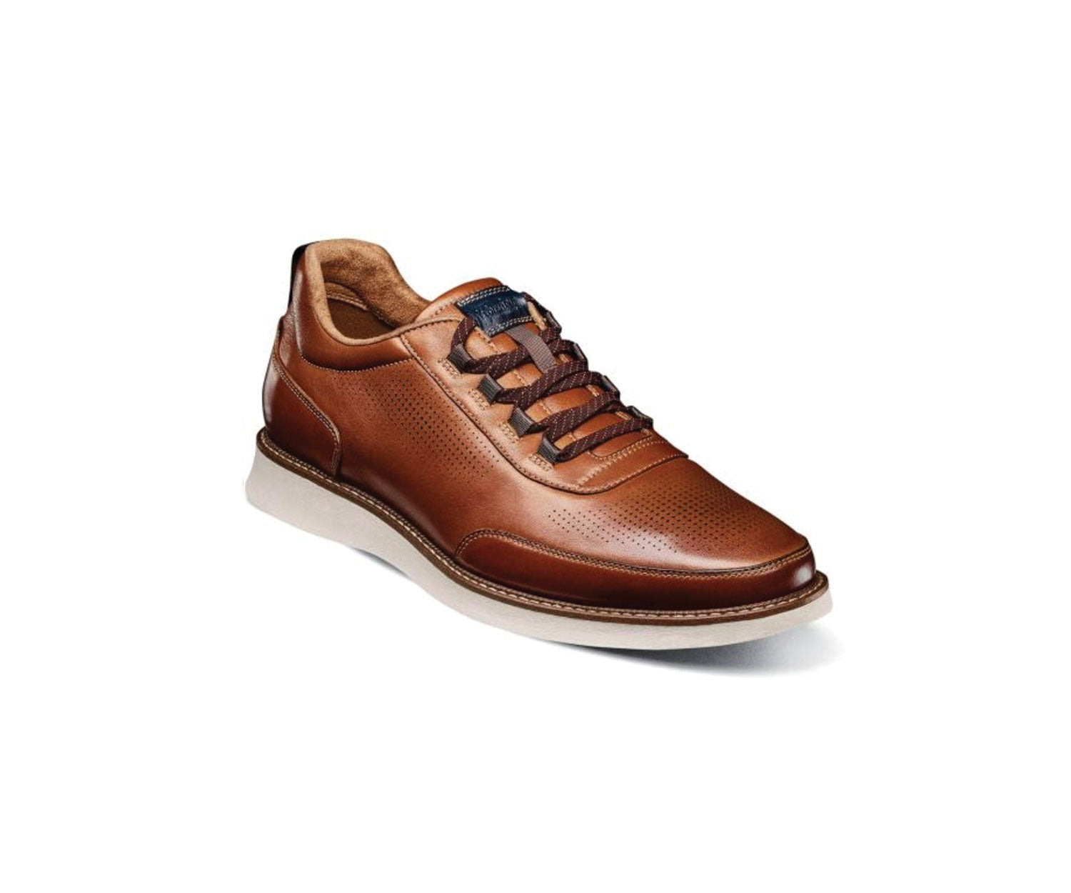Florsheim Launch Elastic Lace - Cognac – Dirami Uomo