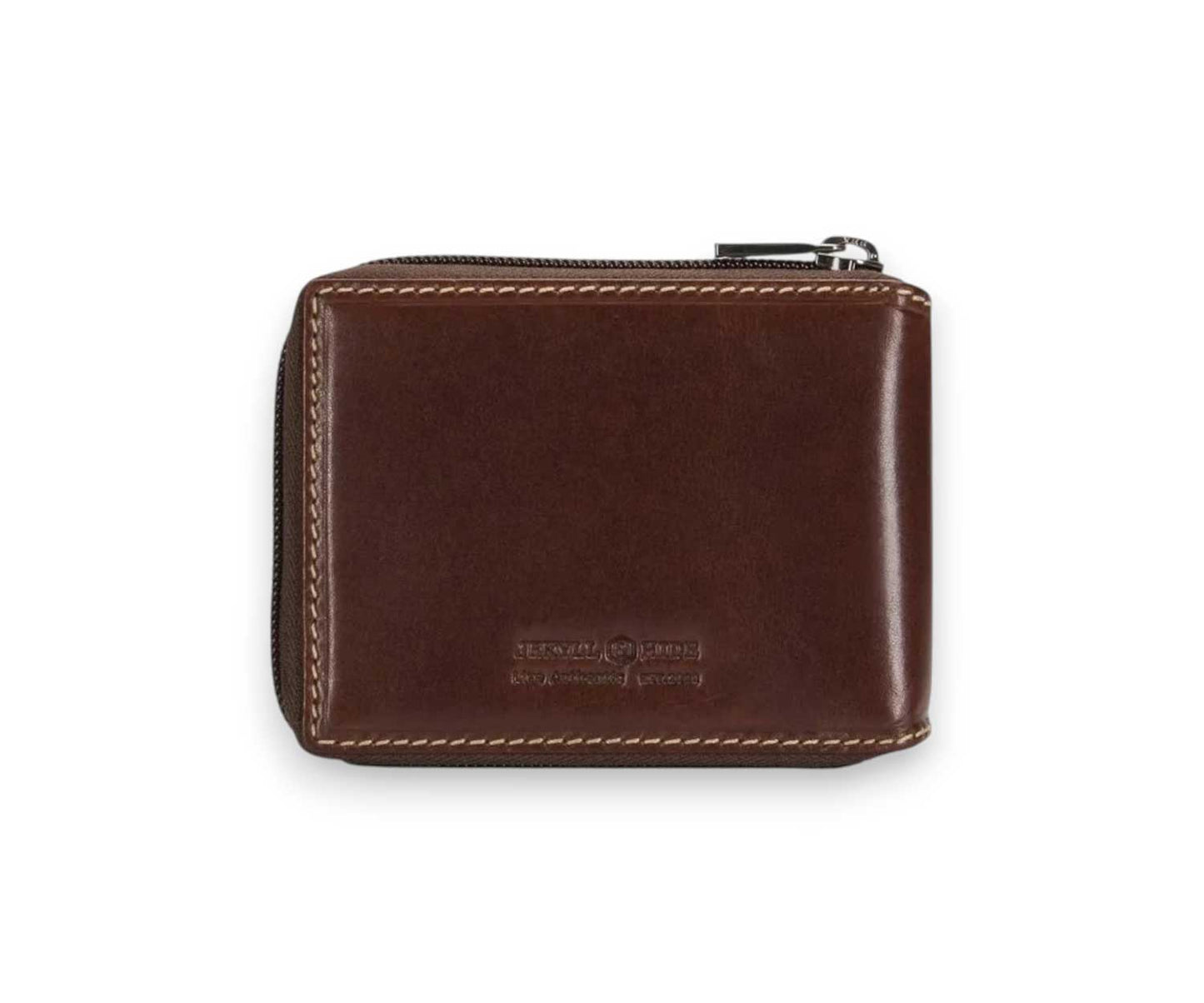 Jekyll and Hide Wallet | Coin Pouch and Exterior Zip Closure